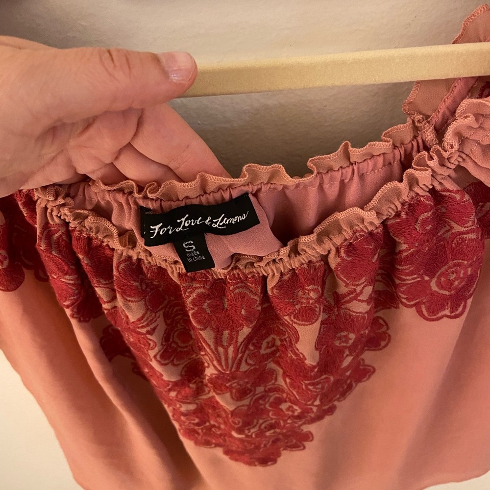 For Love & Lemons embroidered top - Picture 3 of 3